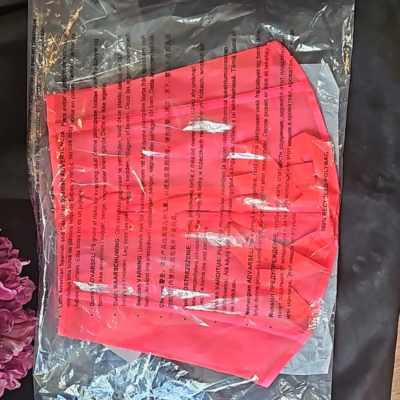 Np Longer Avil NIP SAVAGEXFENTY Sheer X Skirt in Dark Pink/Orange/Red size M - Picture 8 of 9